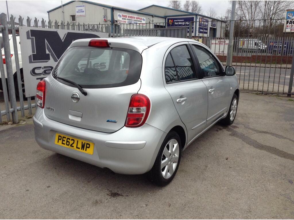 Nissan Micra 1.2 12V Acenta Cvt Euro 5 PE62LWP Silver #6