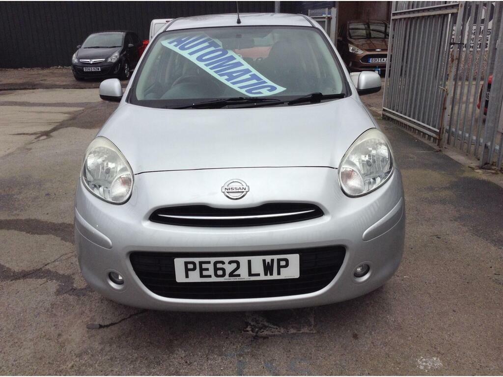 Nissan Micra 1.2 12V Acenta Cvt Euro 5 PE62LWP Silver #2
