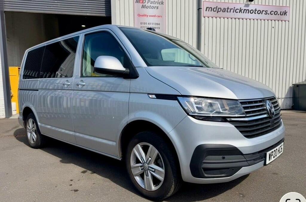 Volkswagen Transporter Shuttle Minibus 2.0 Tdi Se Dsg Swb Euro 6 Ss 2020 Silver