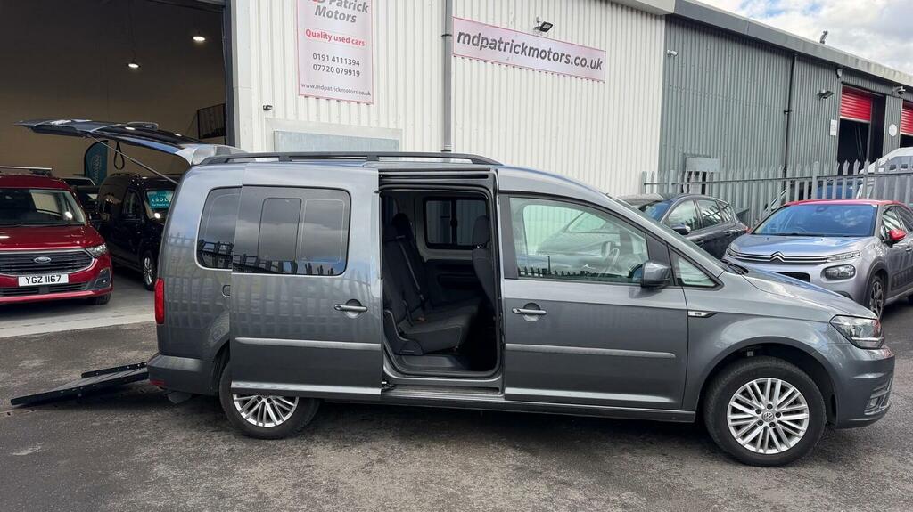 Volkswagen Caddy Maxi Life 2.0 Tdi Dsg Wheelchair Accessible Vehicle Wav Grey #10