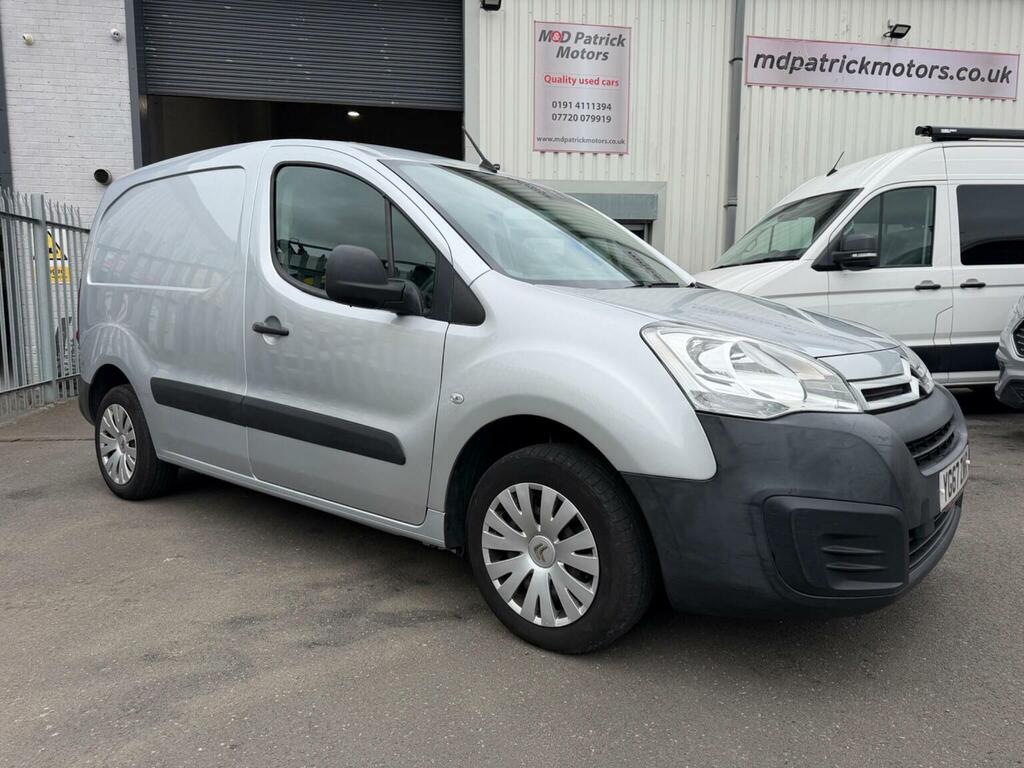 Citroen Berlingo Panel Van 1.6 Bluehdi 850 Enterprise L1 2017 Silver