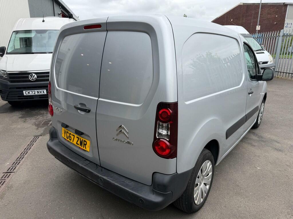 Citroen Berlingo Panel Van 1.6 Bluehdi 850 Enterprise L1 2017 YG67ZWR Silver #5