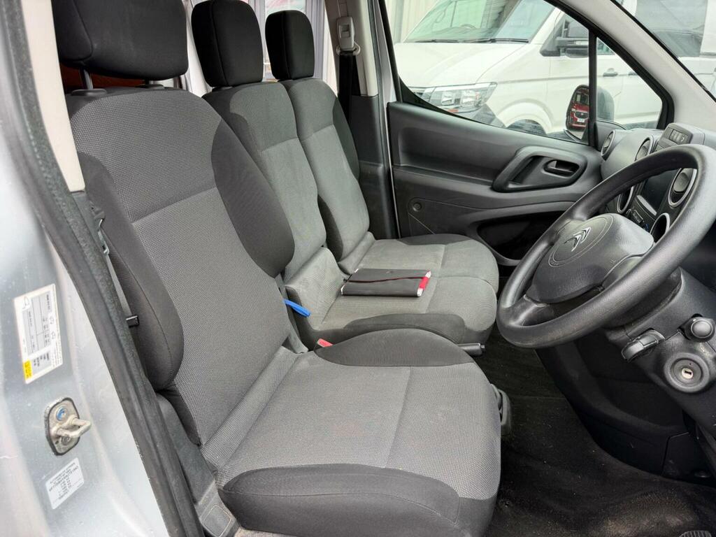 Citroen Berlingo Panel Van 1.6 Bluehdi 850 Enterprise L1 2017 YG67ZWR Silver #2