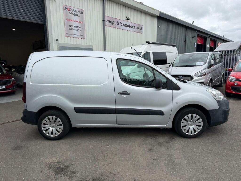 Citroen Berlingo Panel Van 1.6 Bluehdi 850 Enterprise L1 2017 YG67ZWR Silver #4