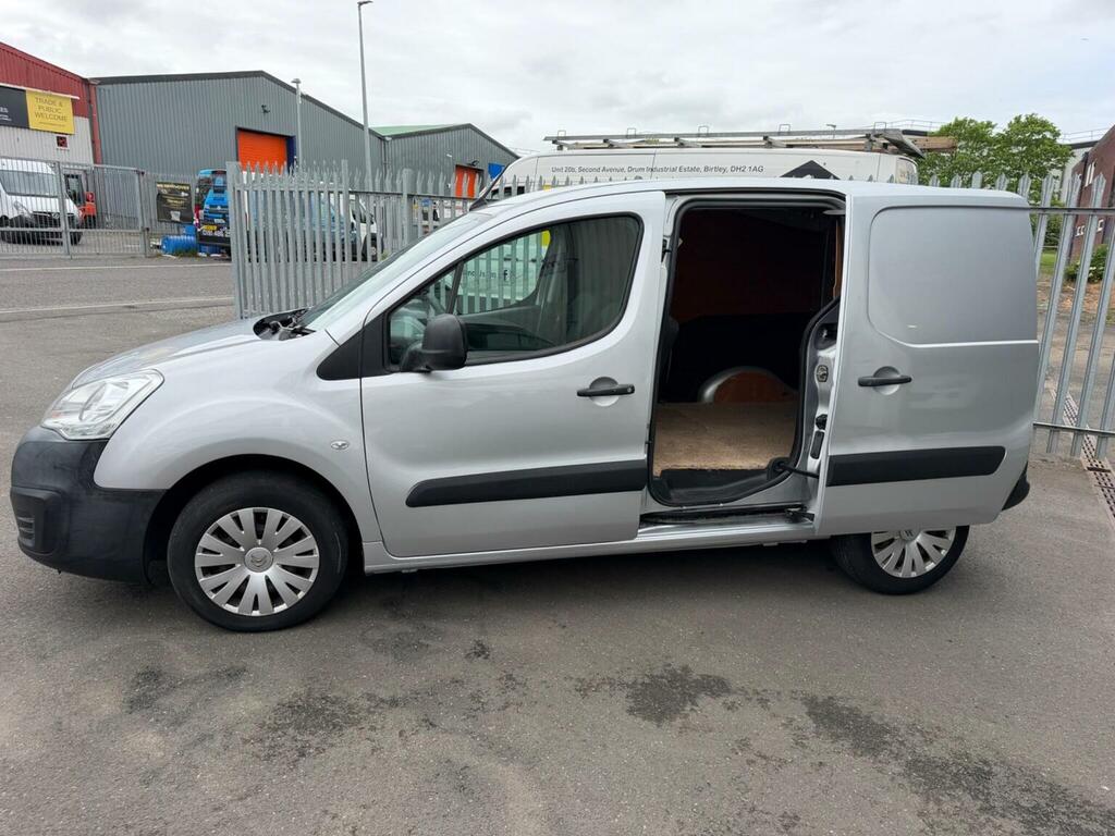Citroen Berlingo Panel Van 1.6 Bluehdi 850 Enterprise L1 2017 YG67ZWR Silver #3
