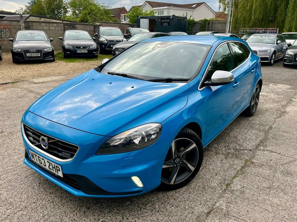 Volvo V40 1.6 D2 R-design Euro 5 Ss 2013 MT63ZHP Blue #6