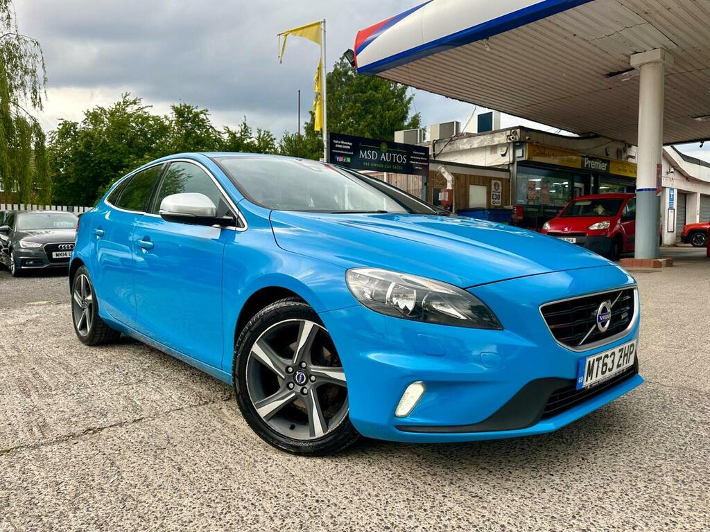 Volvo V40 1.6 D2 R-design Euro 5 Ss 2013 Blue