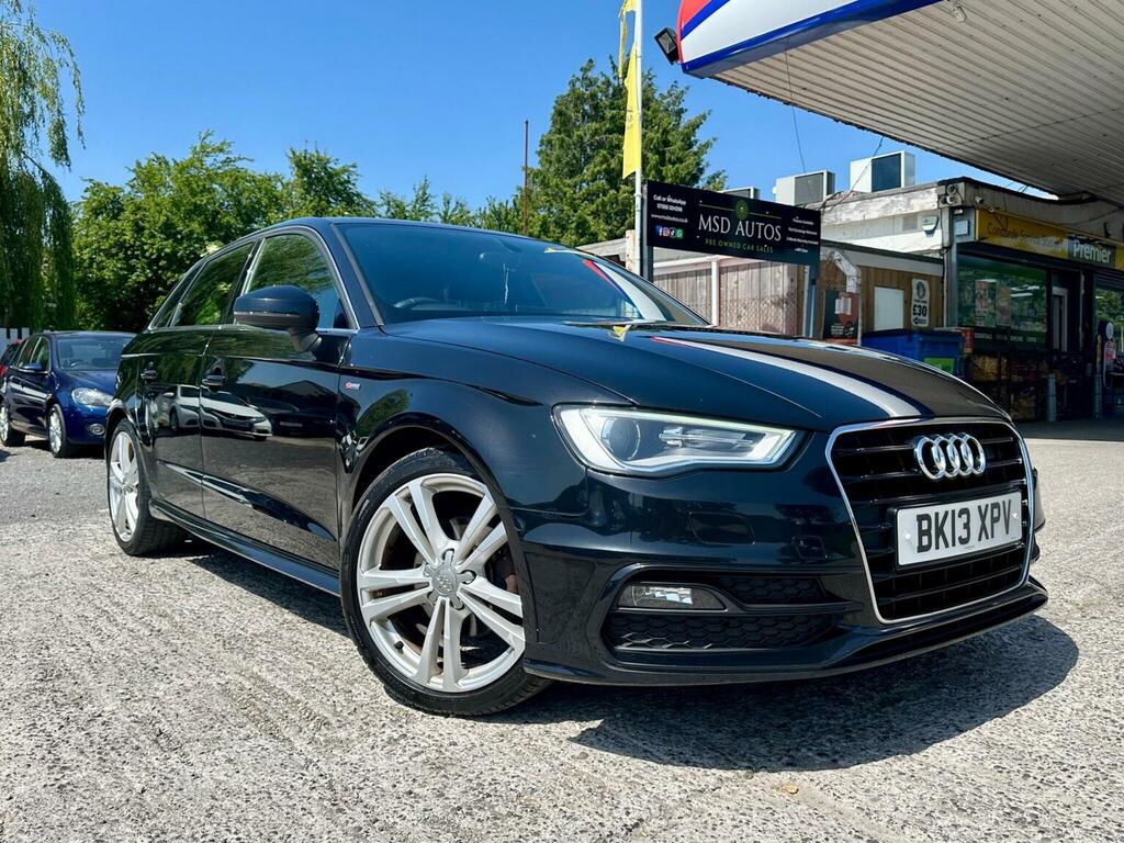 Audi A3 2.0 Tdi S Line Sportback Euro 5 Ss 2013 Black