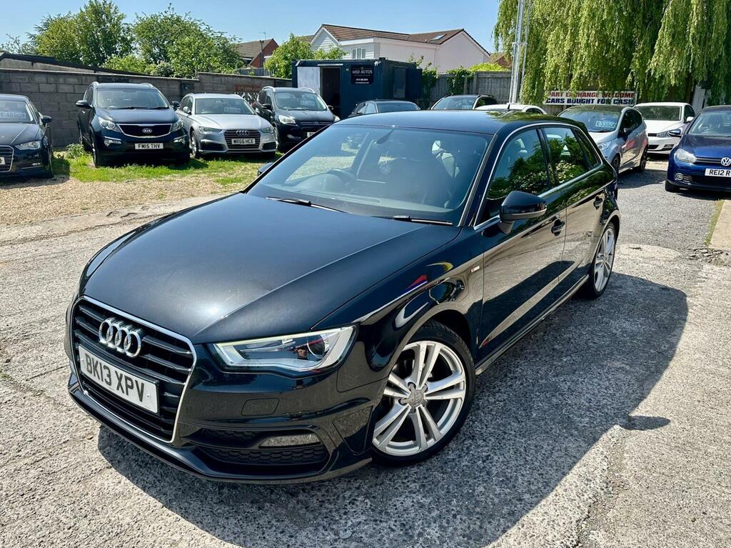 Audi A3 2.0 Tdi S Line Sportback Euro 5 Ss 2013 BK13XPV Black #6