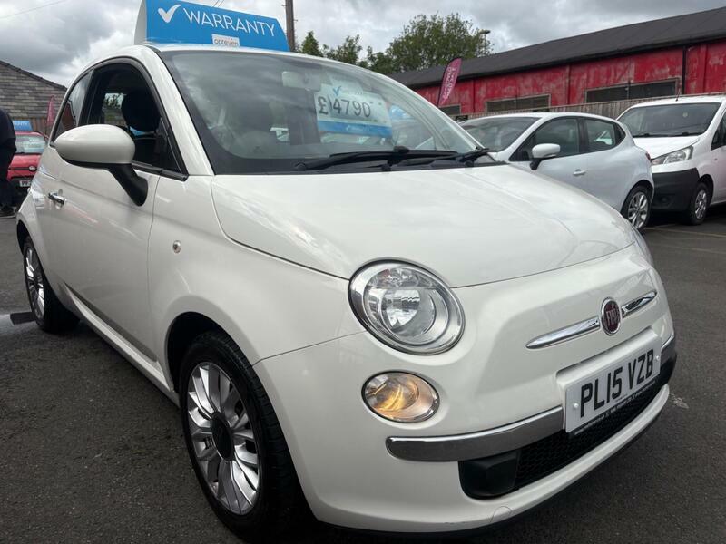 Fiat 500 1.2-Pop-star-euro-6-ss-3dr White