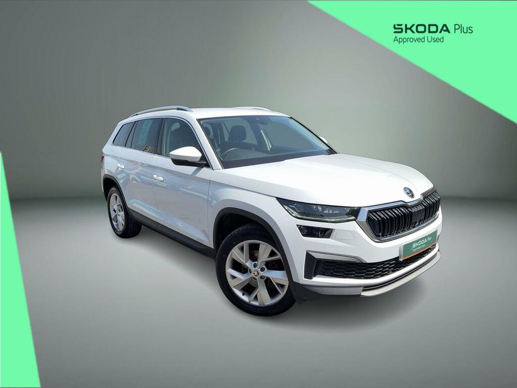 Skoda Kodiaq 1.5 Tsi Act Se L Euro 6 S S 7 Seat White