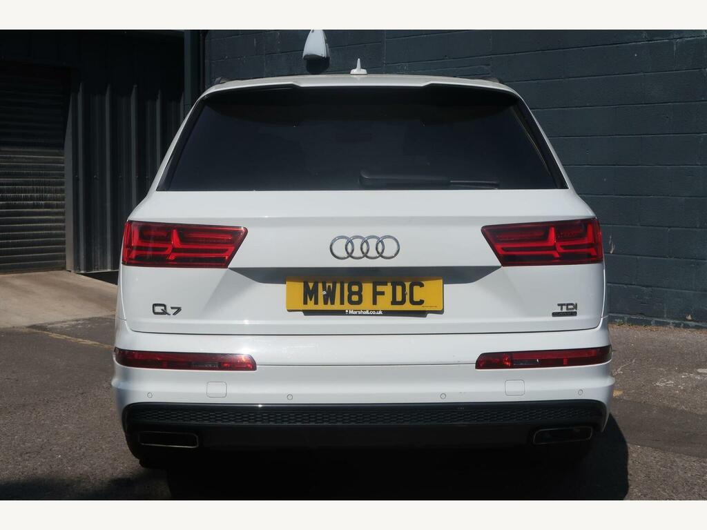 Audi Q7 3.0 Tdi V6 Black Edition Tiptronic Quattro Euro 6 White #5