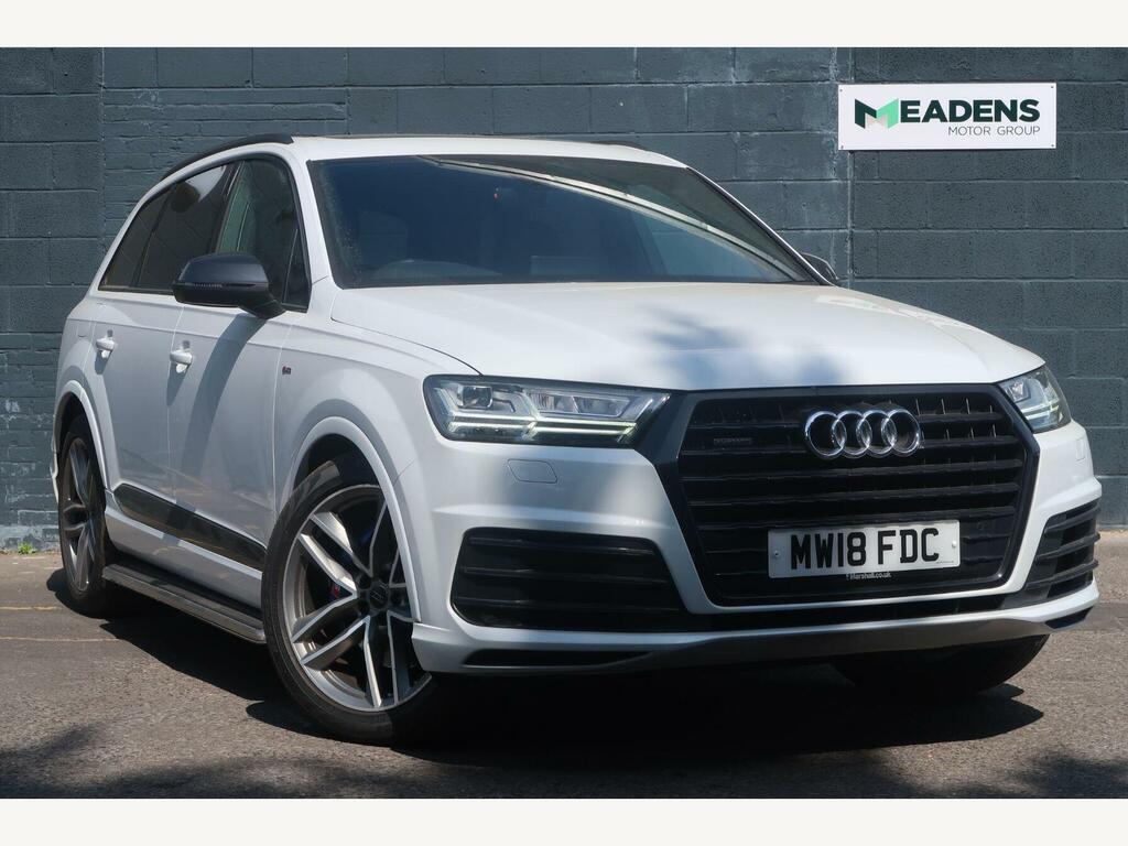 Audi Q7 3.0 Tdi V6 Black Edition Tiptronic Quattro Euro 6 White