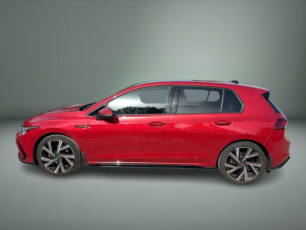Volkswagen Golf 1.5 Etsi Mhev R-line Hatchback Hybrid D GL23ZBU Red #4