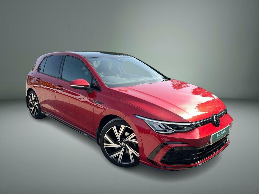 Volkswagen Golf 1.5 Etsi Mhev R-line Hatchback Hybrid D Red