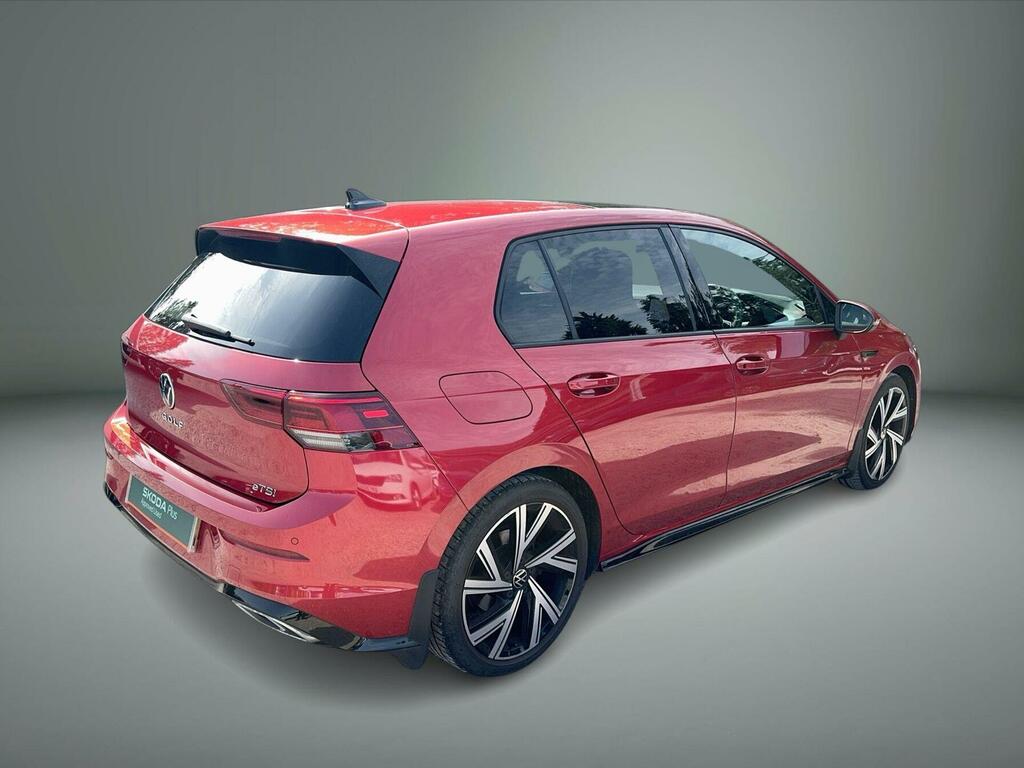 Volkswagen Golf 1.5 Etsi Mhev R-line Hatchback Hybrid D GL23ZBU Red #6