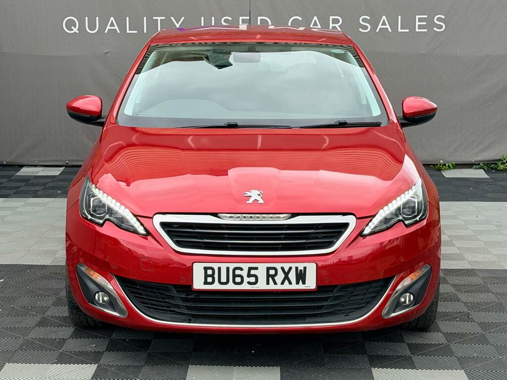 Peugeot 308 1.2 Puretech Allure Euro 6 Ss BU65RXW Red #2