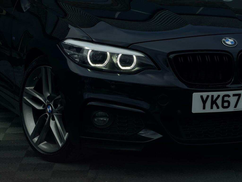 BMW 2 Series 2.0 218D M Sport Euro 6 Ss YK67EWM Black #3