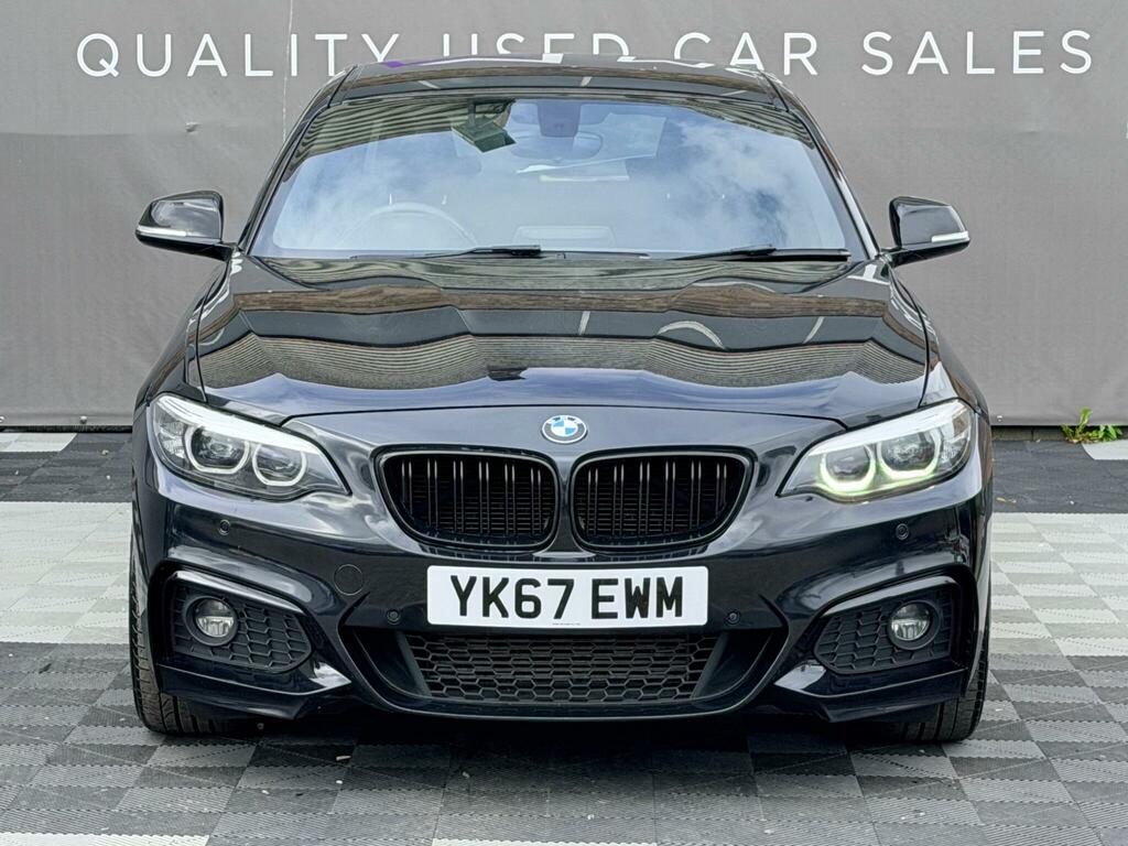 BMW 2 Series 2.0 218D M Sport Euro 6 Ss YK67EWM Black #2