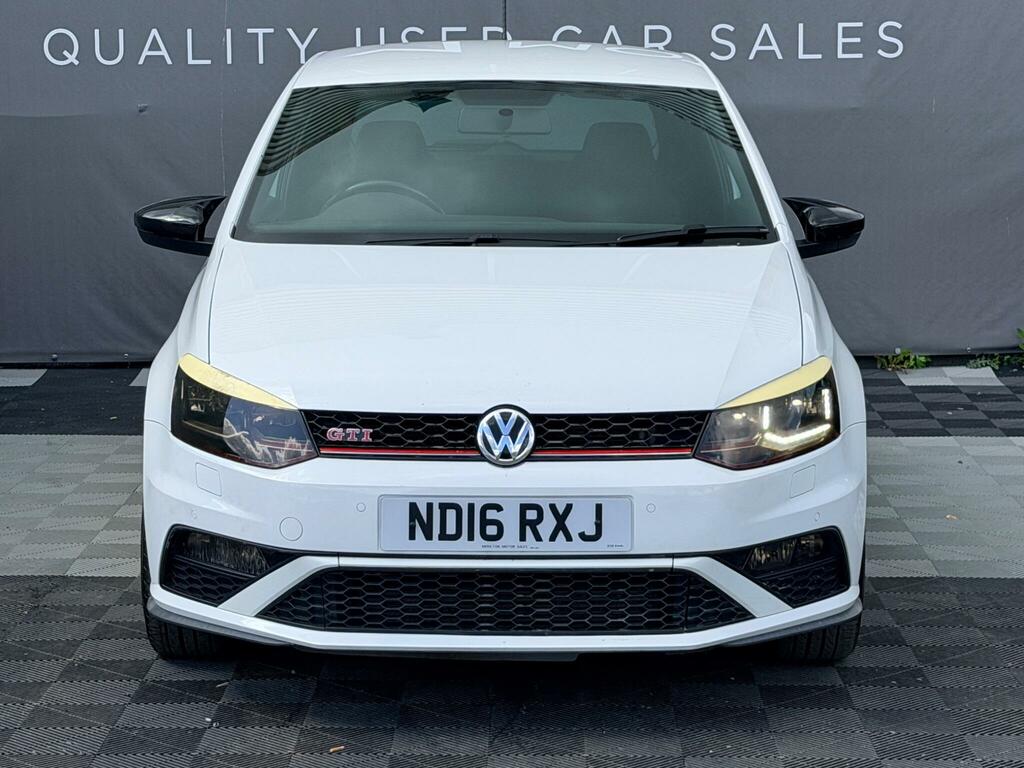 Volkswagen Polo 1.8 Tsi Bluemotion Tech Gti Dsg Euro 6 Ss ND16RXJ White #2