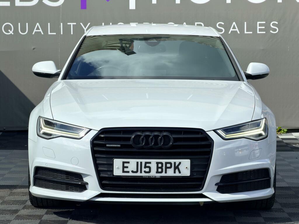 Audi A6 Saloon 3.0 Tdi V6 Black Edition S Tronic Quattro Euro 6 White #3