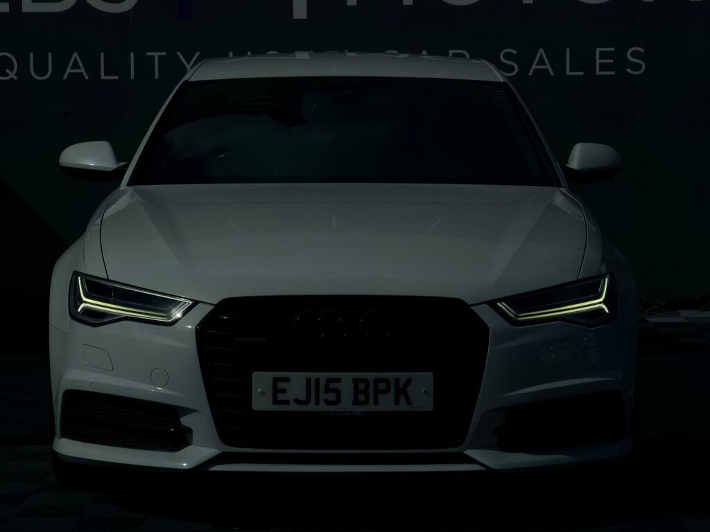 Audi A6 Saloon 3.0 Tdi V6 Black Edition S Tronic Quattro Euro 6 White #5