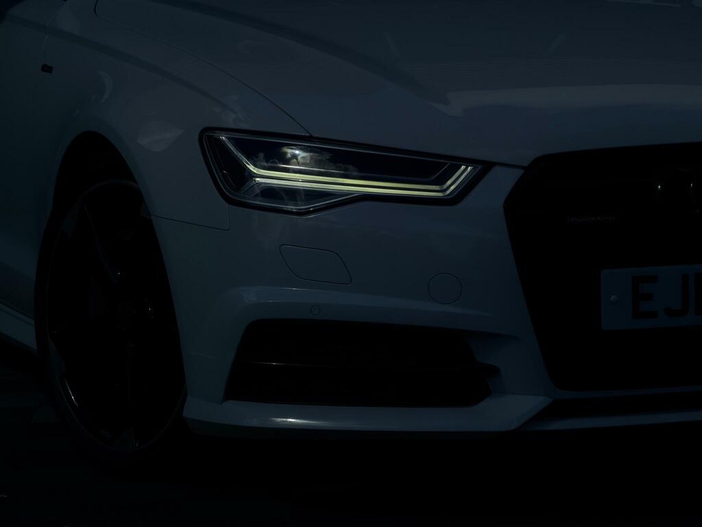Audi A6 Saloon 3.0 Tdi V6 Black Edition S Tronic Quattro Euro 6 White #4