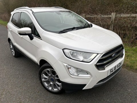 Ford Ecosport 2018 18 Titanium White