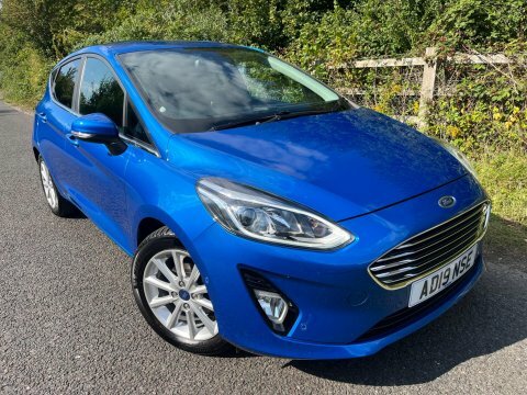 Ford Fiesta 2019 19 Titanium Blue