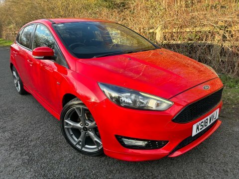 Ford Focus 2018 18 St-line Red