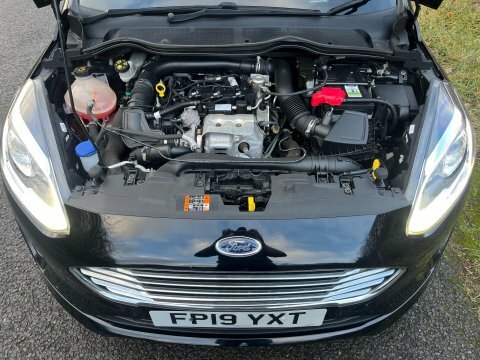 Ford Fiesta 2019 19 Zetec FP19YXT Black #4