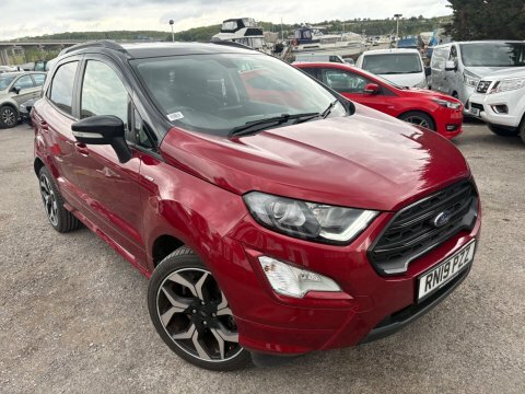 Ford Ecosport 2019 19 St-line Red