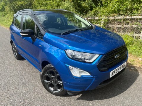Ford Ecosport 2019 69 St-line Blue