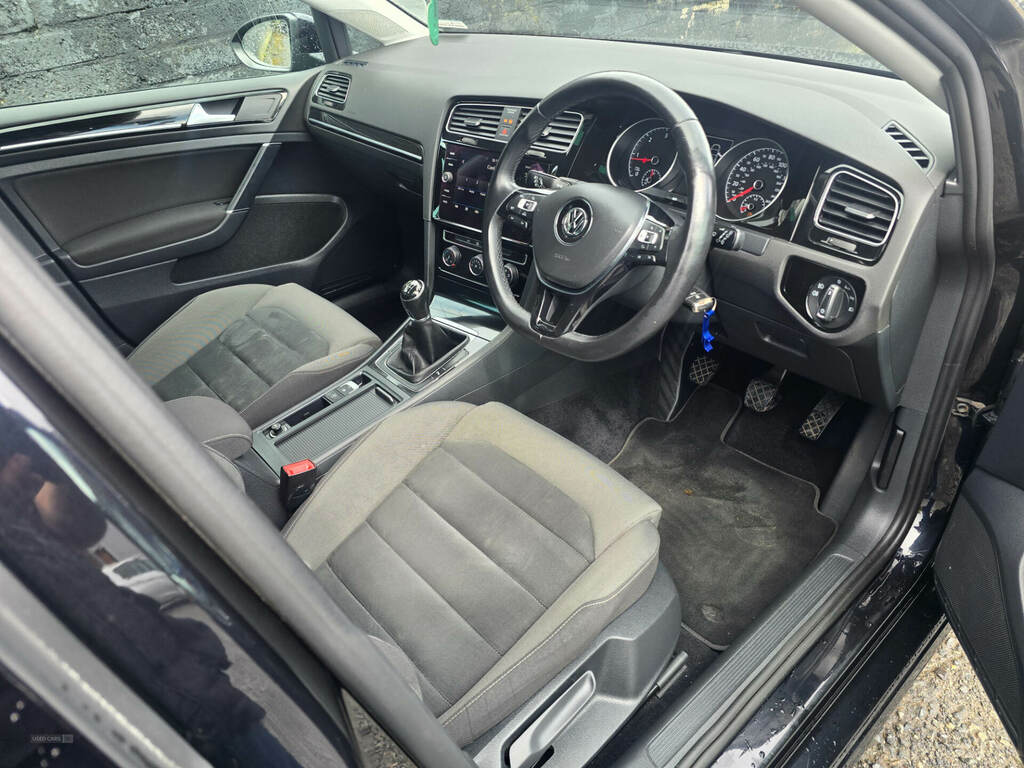 Volkswagen Golf 2.0 Tdi Gt MX67VGC Black #3