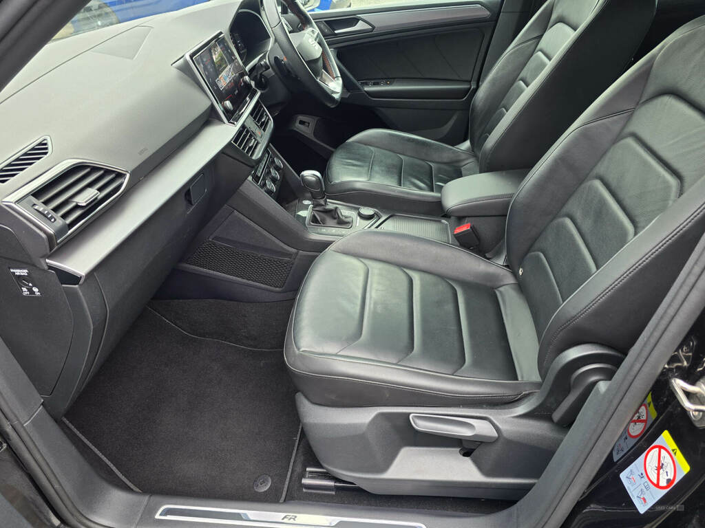 Seat Tarraco 2.0 Tdi Fr Sport Dsg 4Drive AY20URS Black #5