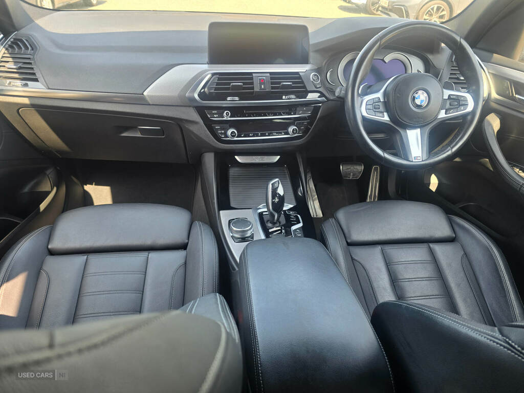 BMW X3 Xdrive20d M Sport Step EG19KUH Black #3