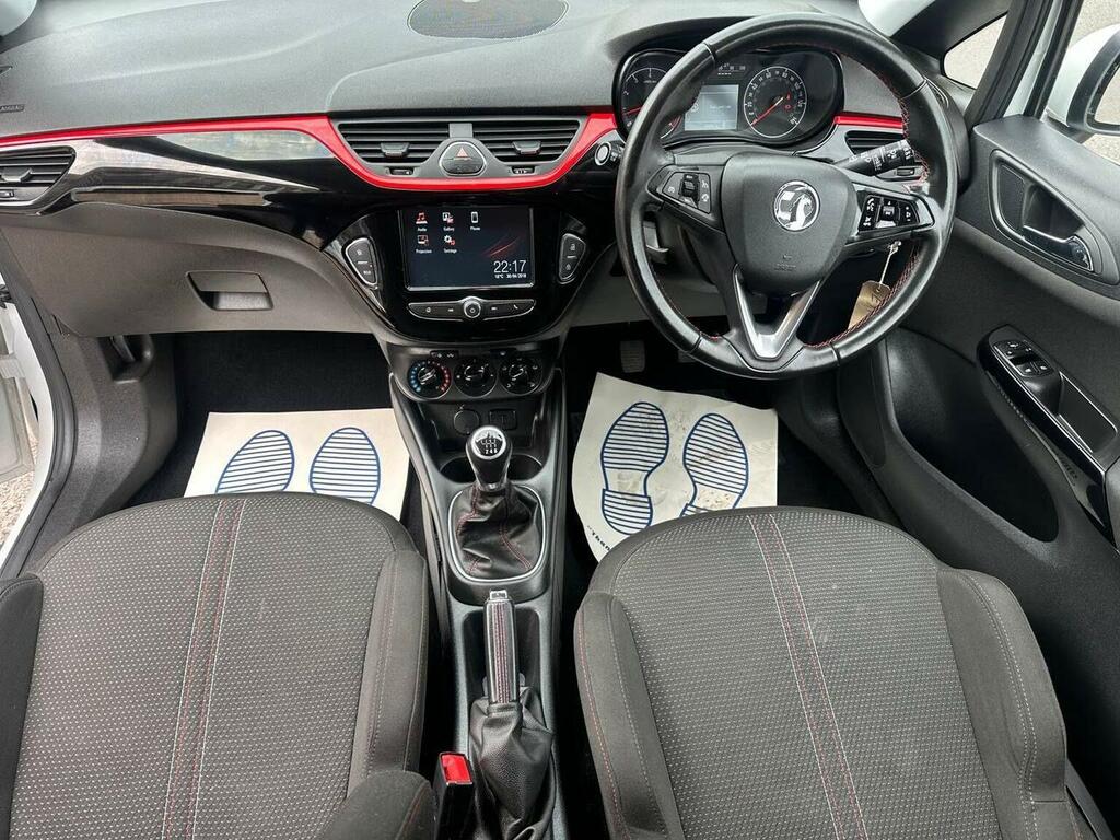 Vauxhall Corsa Hatchback 1.4I Turbo Ecotec Sri Euro 6 Ss EY18MKV White #2