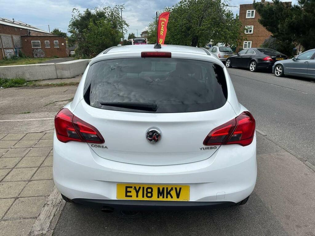 Vauxhall Corsa Hatchback 1.4I Turbo Ecotec Sri Euro 6 Ss EY18MKV White #5