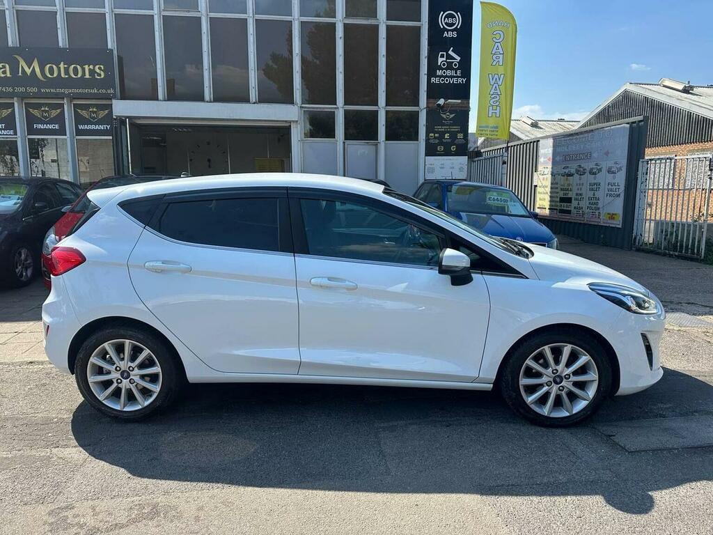Ford Fiesta Hatchback 1.0T Ecoboost Titanium Euro 6 Ss LL18LOA White #3