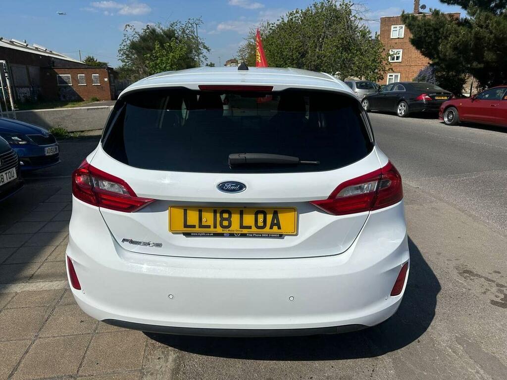 Ford Fiesta Hatchback 1.0T Ecoboost Titanium Euro 6 Ss LL18LOA White #5