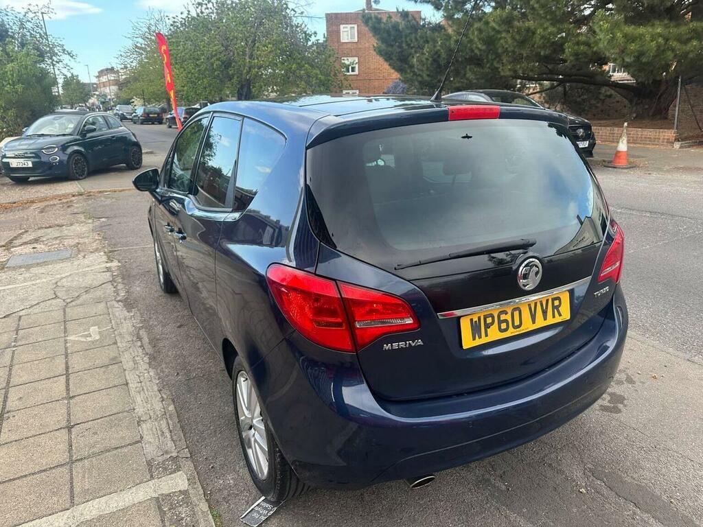 Vauxhall Meriva Mpv 1.4T 16V Se Euro 5 201160 WP60VVR Blue #6