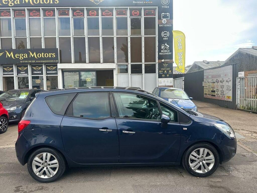 Vauxhall Meriva Mpv 1.4T 16V Se Euro 5 201160 WP60VVR Blue #3