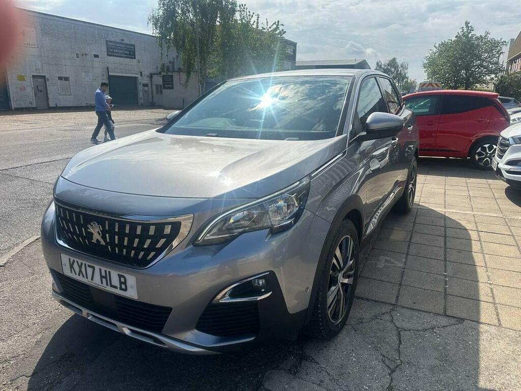 Peugeot 3008 Suv 1.2 Puretech Allure Eat Euro 6 Ss 2017 KX17HLB Grey #6