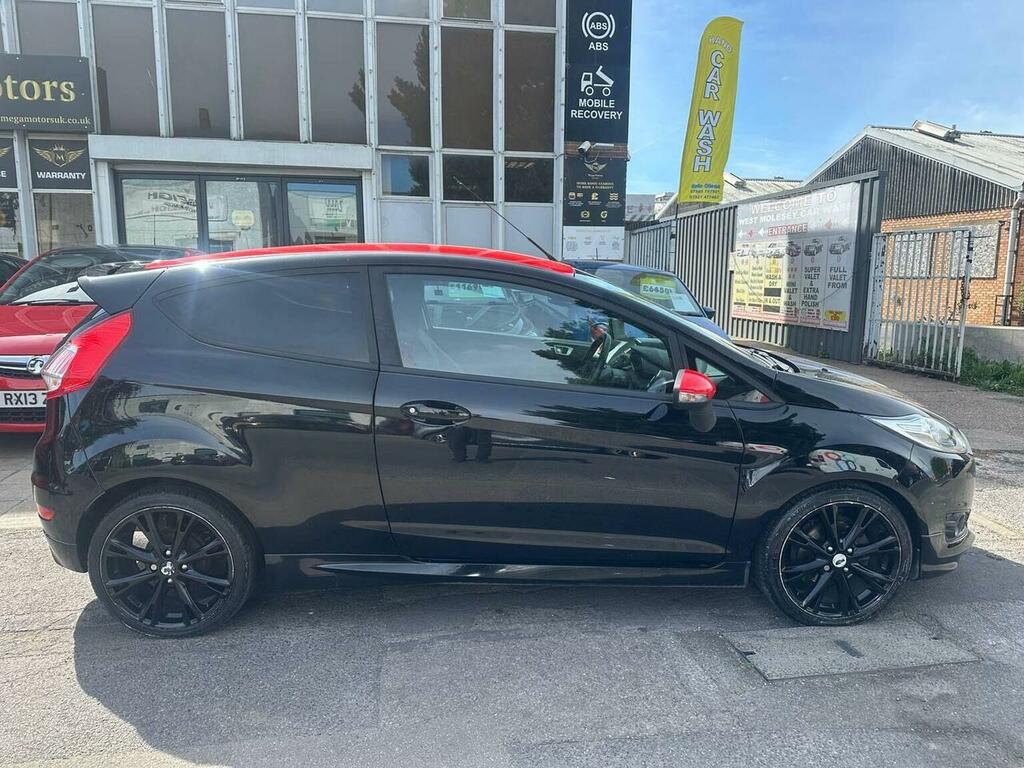 Ford Fiesta Hatchback 1.0T Ecoboost Zetec S Euro 6 Ss AV66KXC Black #3