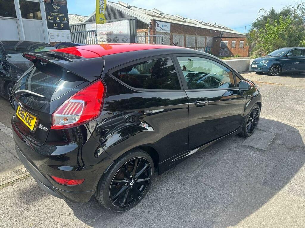 Ford Fiesta Hatchback 1.0T Ecoboost Zetec S Euro 6 Ss AV66KXC Black #4