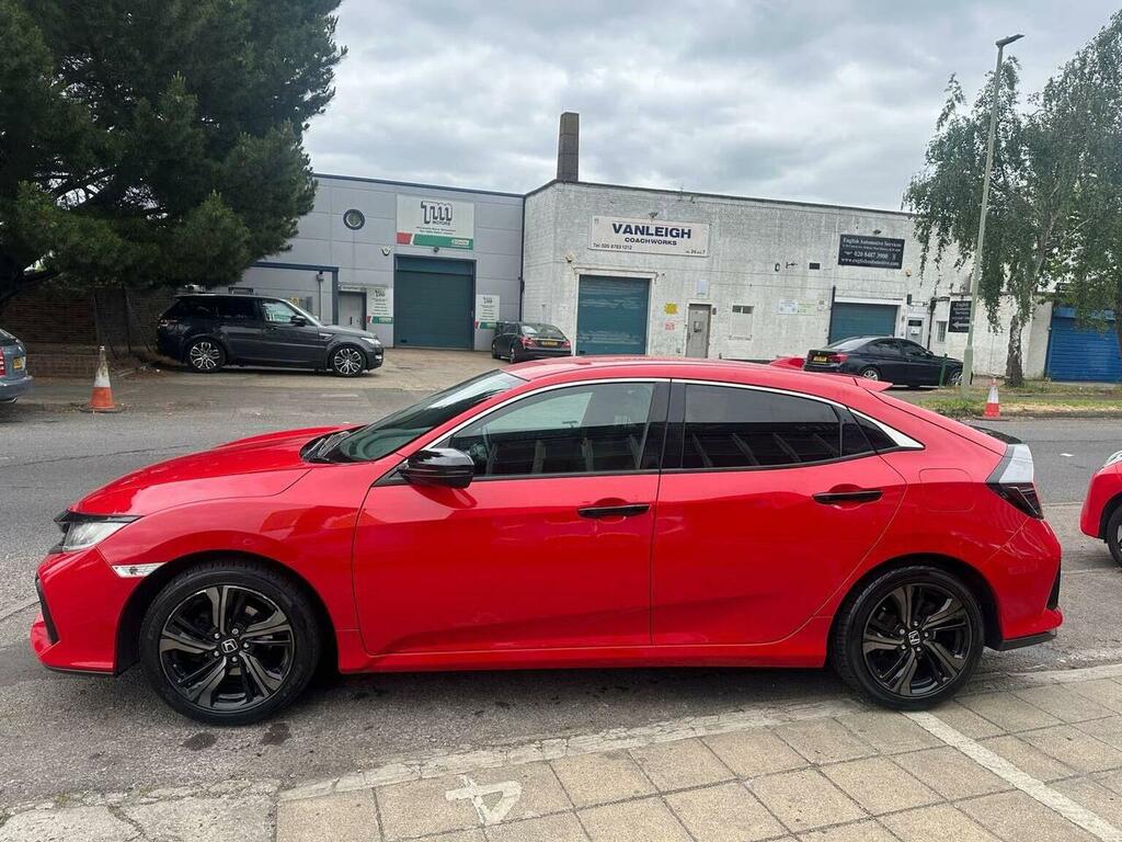 Honda Civic Hatchback 1.0 Vtec Turbo Sr Euro 6 Ss 2018 FN18ZTY Red #5