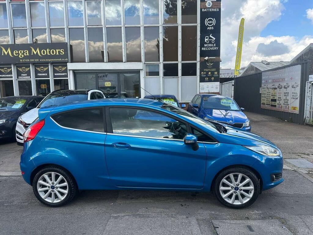 Ford Fiesta Hatchback 1.0T Ecoboost Titanium Euro 6 Ss MA16BXH Blue #3