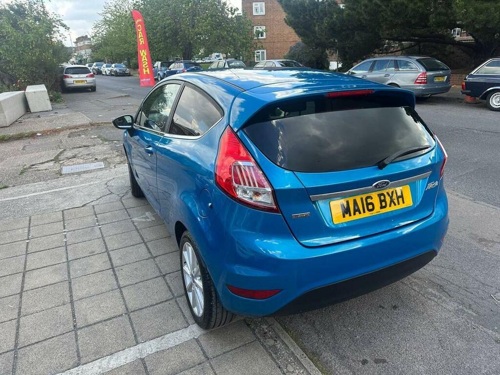 Ford Fiesta Hatchback 1.0T Ecoboost Titanium Euro 6 Ss MA16BXH Blue #6