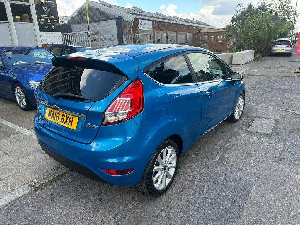 Ford Fiesta Hatchback 1.0T Ecoboost Titanium Euro 6 Ss MA16BXH Blue #4