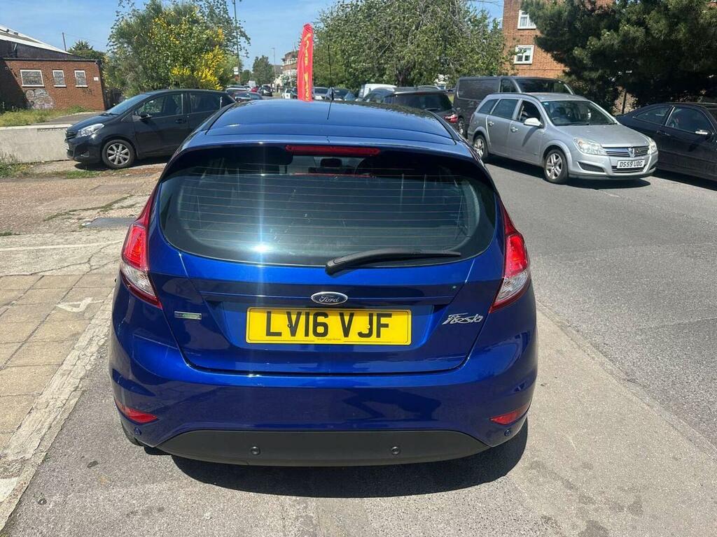 Ford Fiesta Hatchback 1.0T Ecoboost Zetec Euro 6 Ss 20 LV16VJF Blue #5